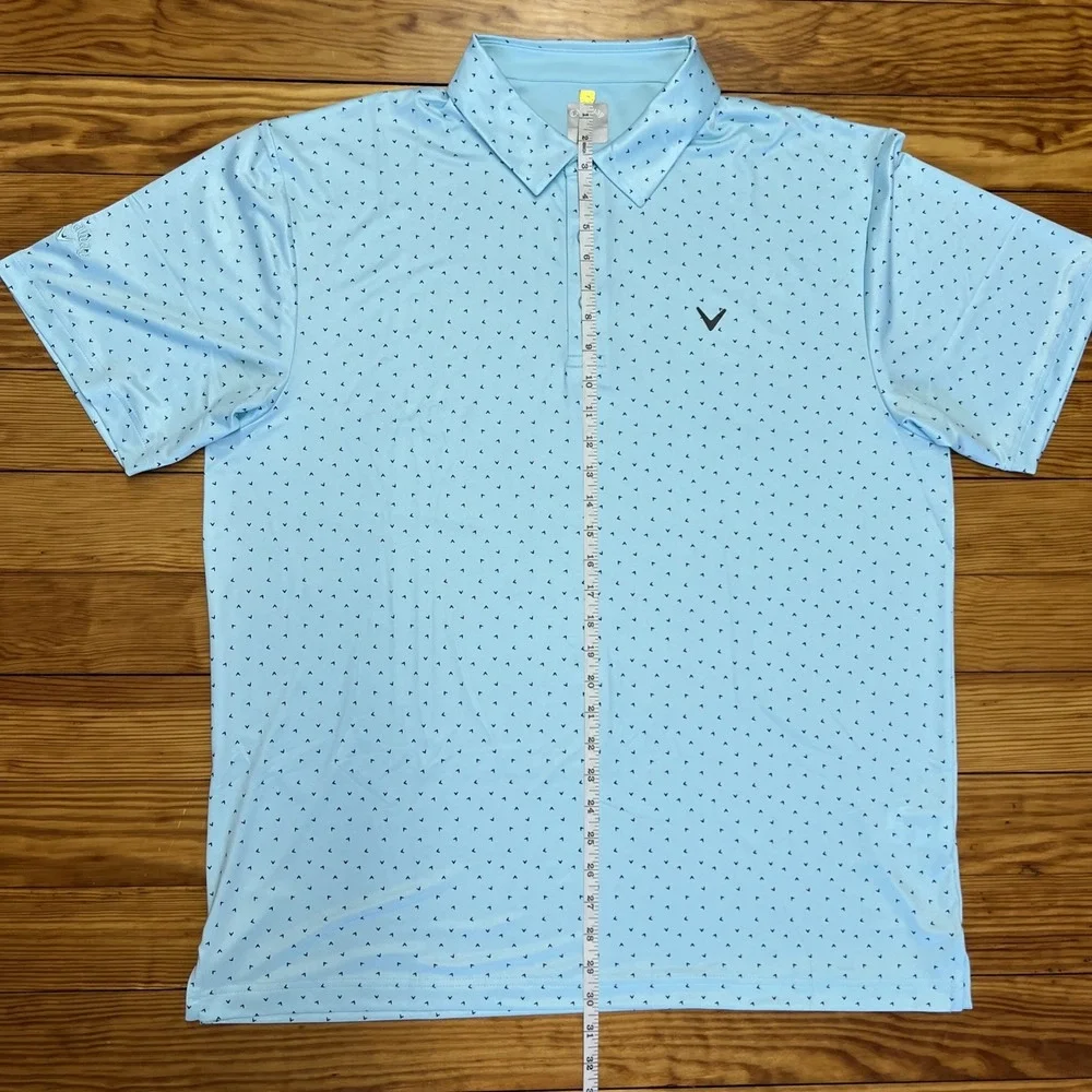 Callaway Men's Performance Short Sleeve Golf‎ Polo XL Limpet Shell - Picture 7 of 10